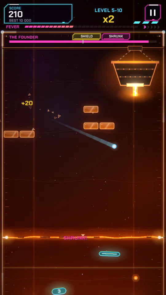 The Founder boss pouring lava bricks from its crucible